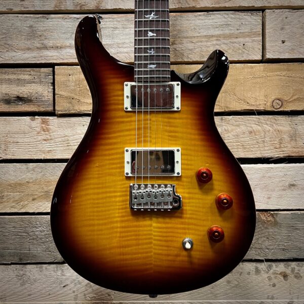 PRS SE DGT David Grissom Signature Electric Guitar - McCarty Tobacco Sunburst - Body