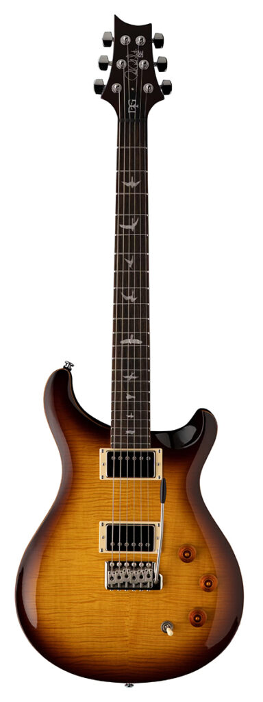 PRS SE DGT David Grissom Signature Electric Guitar - McCarty Tobacco Sunburst - Full