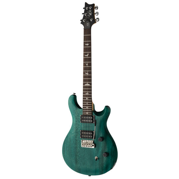 PRS SE CE 24 Standard Satin Electric Guitar - Turquoise - Angle