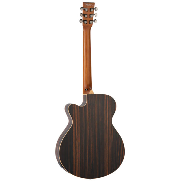 Tanglewood TR PRO SFCE AE Reunion Pro Series Cutaway Electro-Acoustic Guitar - Back