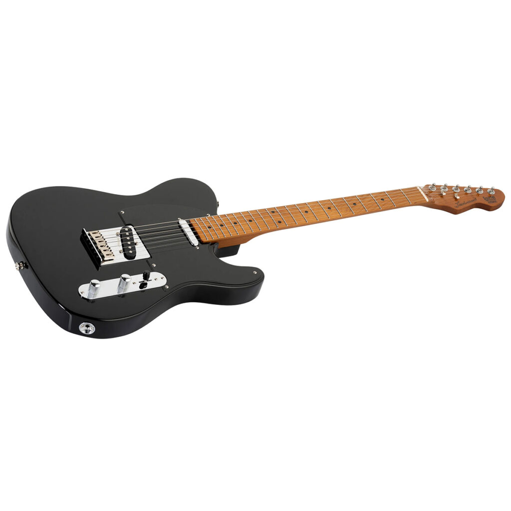 Levinson Sceptre Arlington Standard SA1 Electric Guitar - Black - Angle