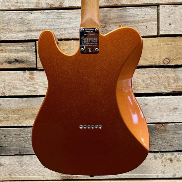 Levinson Sceptre Arlington Standard SA1 Electric Guitar - Metallic Sienna Copper - Body Back