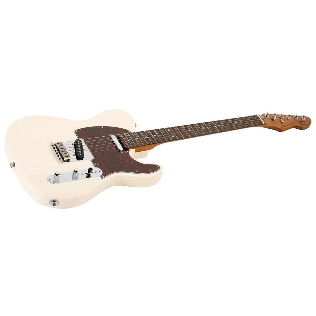 Levinson Sceptre Arlington Standard SA1 Electric Guitar - Olympic White - Angle