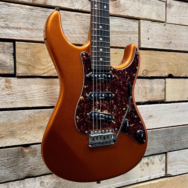 Levinson Sceptre Ventana Standard SV1 Electric Guitar - Metallic Sienna Copper - Angle 1