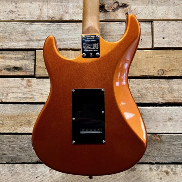 Levinson Sceptre Ventana Standard SV1 Electric Guitar - Metallic Sienna Copper - Body Back