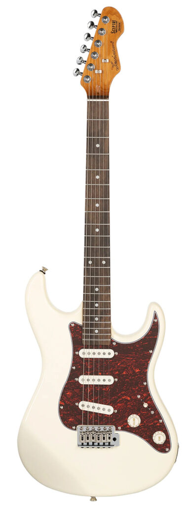 Levinson Sceptre Ventana Standard SV1 Electric Guitar - Olympic White - Full