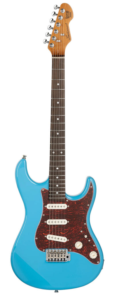 Levinson Sceptre Ventana Standard SV1 Electric Guitar - Sonic Blue - Full