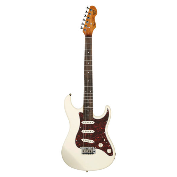 Levinson Sceptre Ventana Standard SV1 Electric Guitar – Olympic White - Front