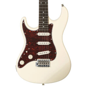Levinson Sceptre Ventana Standard SV1 Left-Handed Electric Guitar – Olympic White - Body