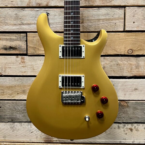 PRS SE DGT David Grissom Signature Electric Guitar - Gold Top (Serial #F095484) - Body