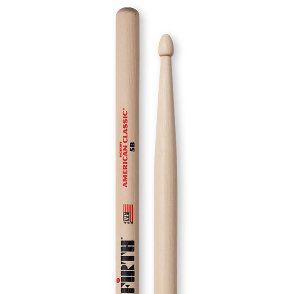 Vic Firth American Classic 5B Wood Tip Drumsticks