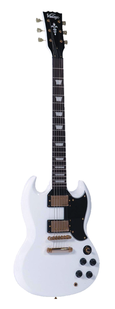 Vintage VS6 ReIssued Electric Guitar - Arctic White