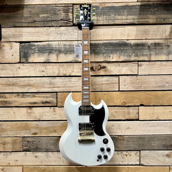 Vintage VS6 ReIssued Electric Guitar - Arctic White