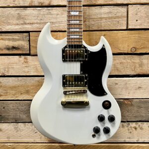 Vintage VS6 ReIssued Electric Guitar - Arctic White - Body