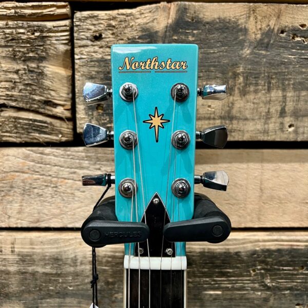 Northstar NS3 Electric Guitar - Cadillac Blue - Headstock