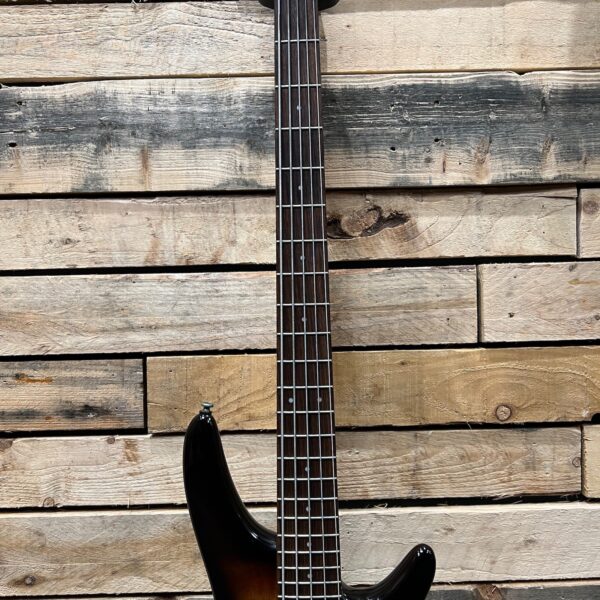 Ibanez Soundgear SR405EQM 5-String Electric Bass Guitar (Pre-Owned) - Dragon Eye Burst - Fretboard