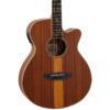 Tanglewood TRU4 CE AS Reunion Pro Series Cutaway Electro-Acoustic Guitar - Body