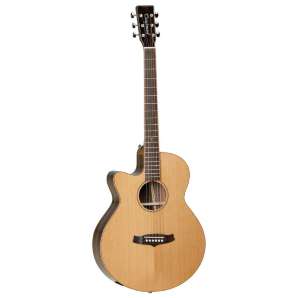 Tanglewood TWJ SFCE LH Java Series Cutaway Left-Handed Electro-Acoustic Guitar