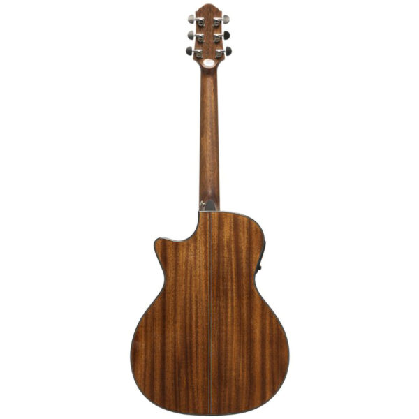 Crafter ABLE T630CE N Orchestra Cutaway Electro-Acoustic Guitar - Back