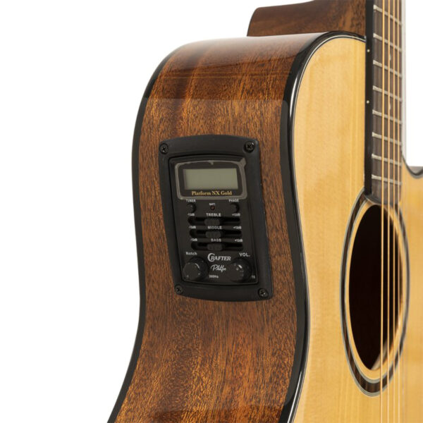 Crafter ABLE T630CE N Orchestra Cutaway Electro-Acoustic Guitar - Platform Pre-Amp