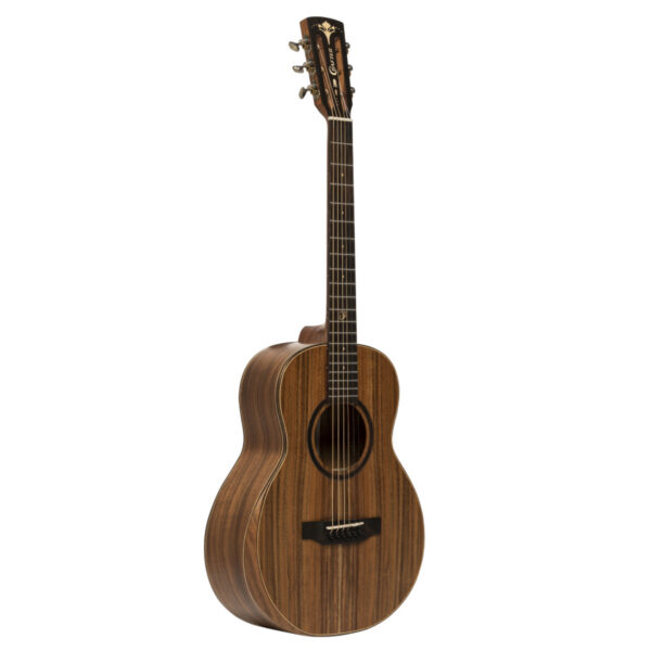 Crafter MINO ALK Travel Electro-Acoustic Guitar - Angle