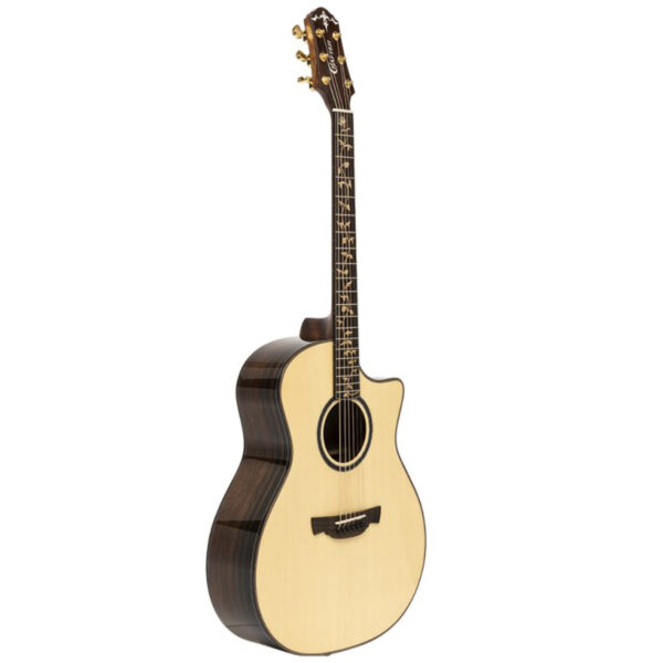 Crafter STG G28CE PRO Grand Auditorium Cutaway Electro-Acoustic Guitar - Angle