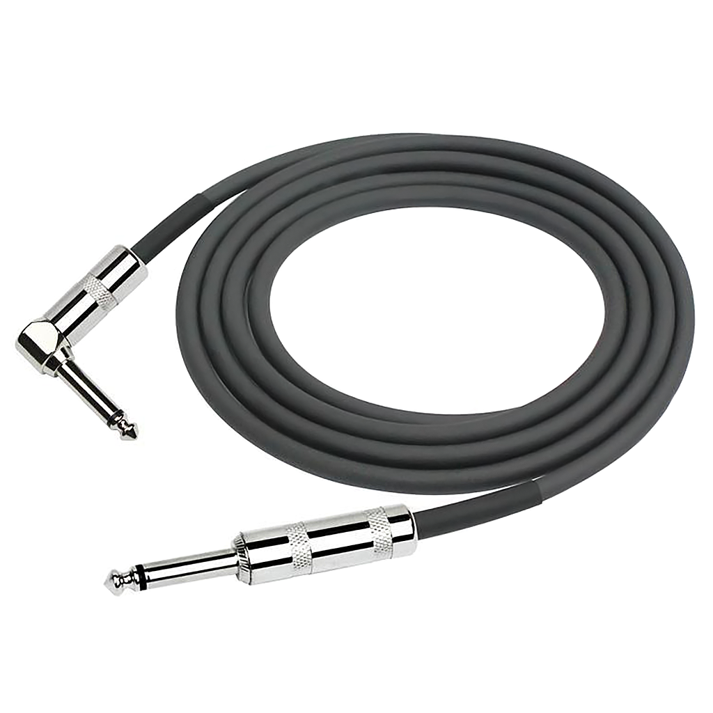 Kirlin Deluxe Right-Angled Guitar Lead - 20ft/6m - Cable