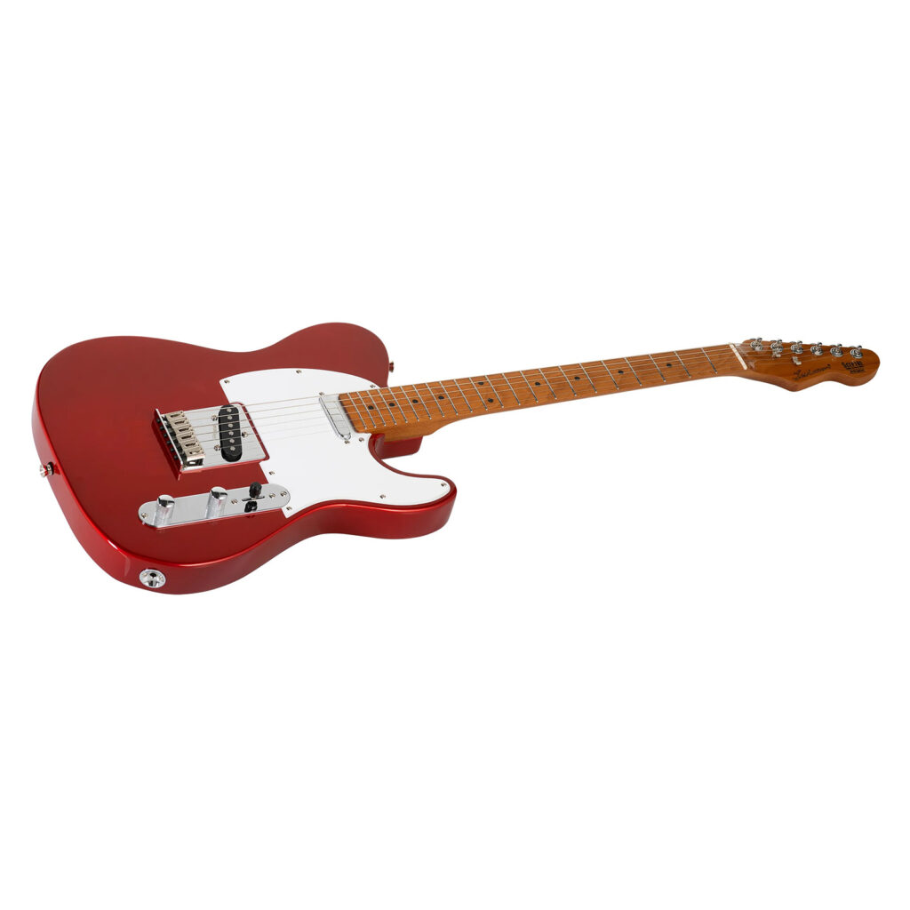 Levinson Sceptre Arlington Standard SA1 Electric Guitar - Candy Apple Red - Angle