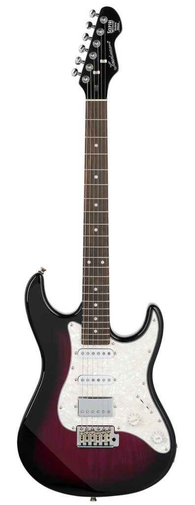 Levinson Sceptre Ventana Deluxe SV2 Electric Guitar - Misty Violet - Full