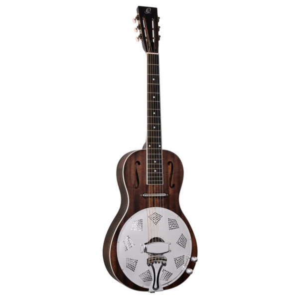 Ortega Americana Series Resonator Guitar - Distressed Satin Whiskey Burst