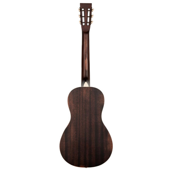 Ortega Americana Series Resonator Guitar - Distressed Satin Whiskey Burst - Back