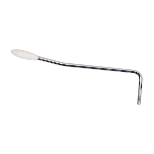 Boston Tremolo Arm 6mm Thread for Strat - Chrome with White Tip