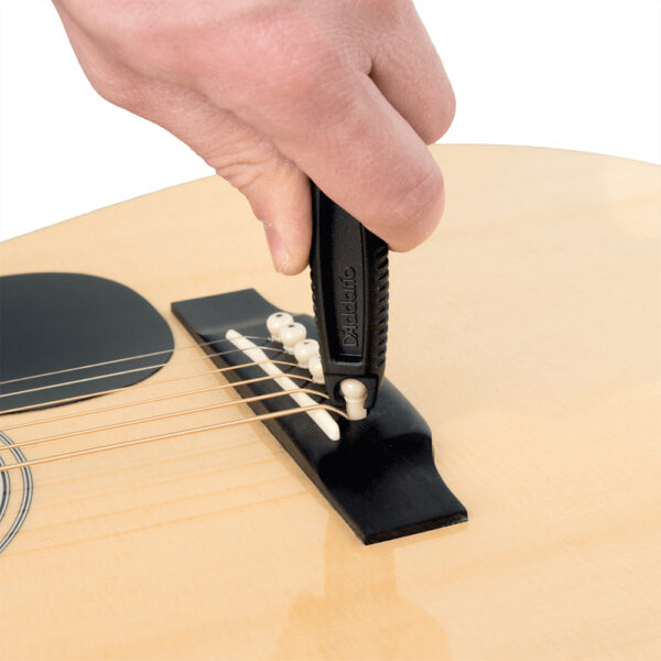 DAddario Pro-Winder Guitar String Winder - Pulling Bridge Pins