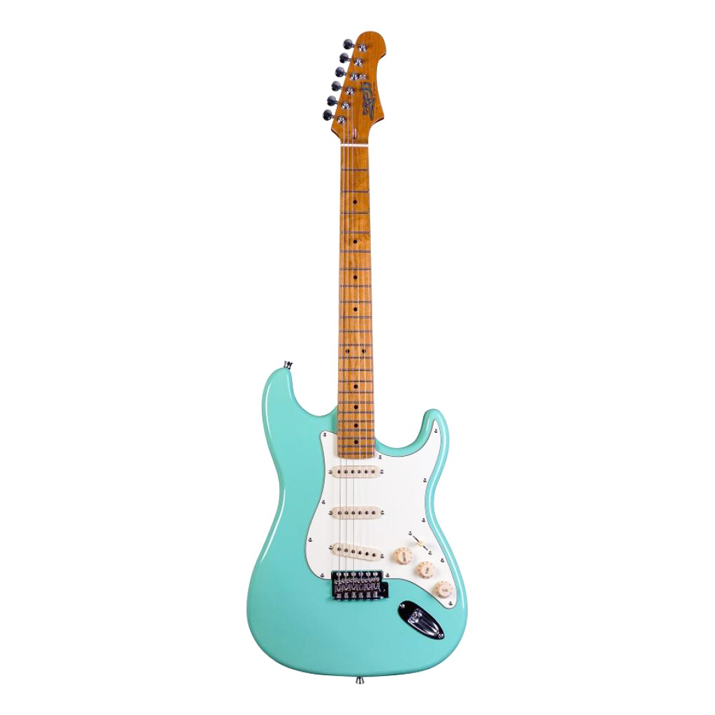 JET JS-300 Electric Guitar - Sea Foam Green - Front