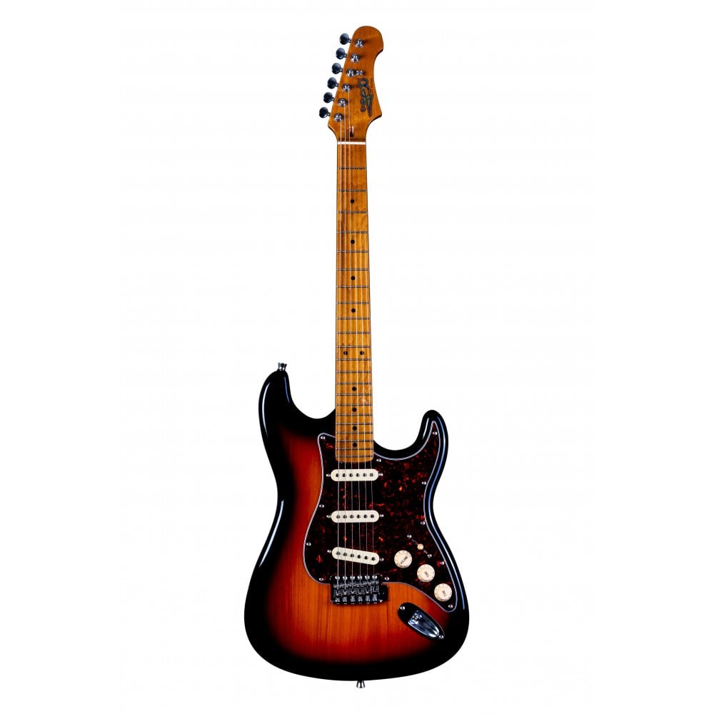 JET JS-300 Electric Guitar - Sunburst - Front