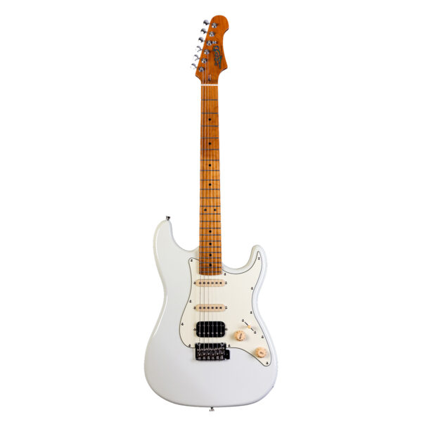 JET JS-400 Electric Guitar - White - Front