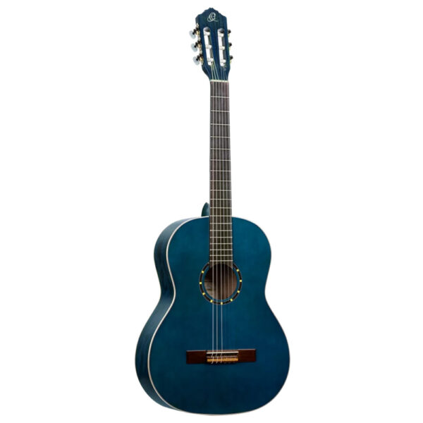 Ortega R121SNOC Family Series Slim Neck Classical Guitar - Ocean Blue