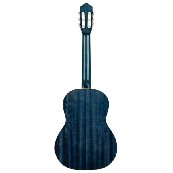 Ortega R121SNOC Family Series Slim Neck Classical Guitar - Ocean Blue - Back