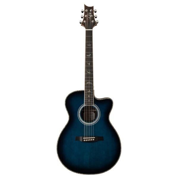 PRS SE A60E Angelus Electro-Acoustic Guitar - Cobalt Blue Burst - Front
