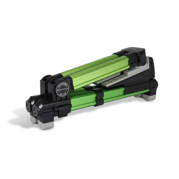 Rotosound RGS-200 Foldable Guitar Stand - Green - Folded
