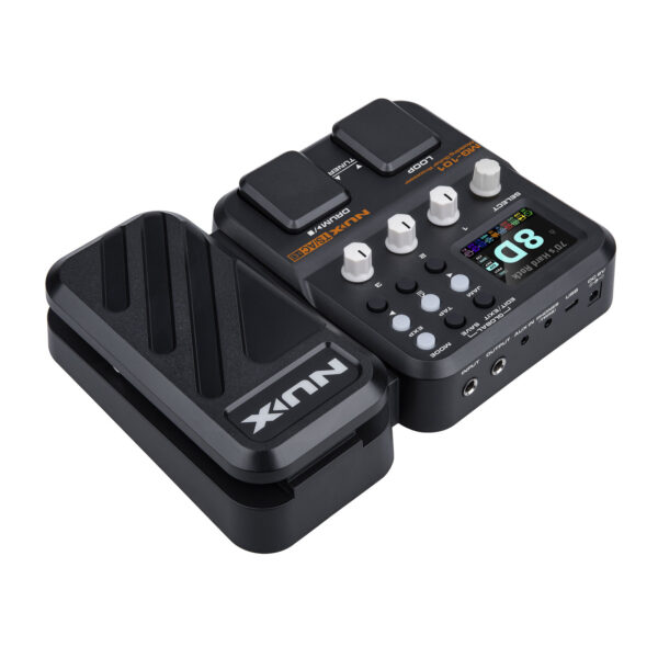 NuX MG-101 Guitar Multi-Effects Pedal - Back Angle 2