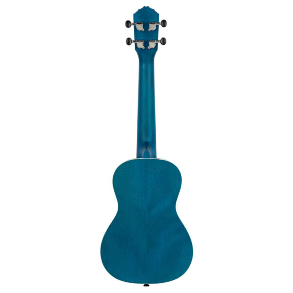 Ortega RUOCEAN Earth Series Concert Size Ukulele - Ocean Blue - Back