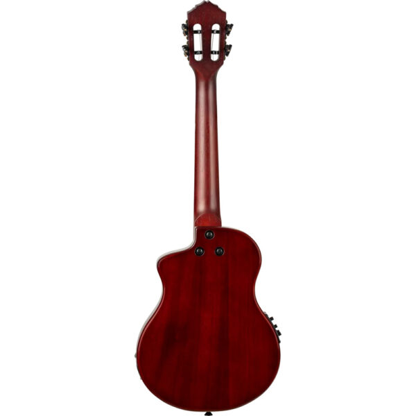 Ortega TourPlayer Series Tenor Size Ukulele - Acacia Burst - Back