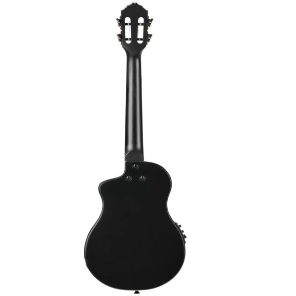 Ortega TourPlayer Series Tenor Size Ukulele - Matte Black - Back