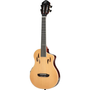 Ortega TourPlayer Series Tenor Size Ukulele - Natural - Angle