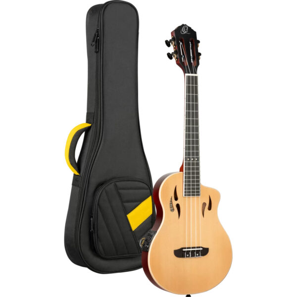 Ortega TourPlayer Series Tenor Size Ukulele - Natural - Gig Bag