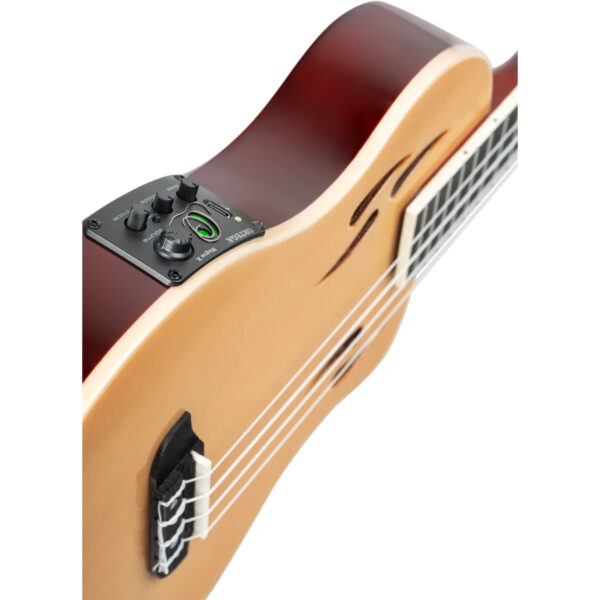Ortega TourPlayer Series Tenor Size Ukulele - Natural - Preamp