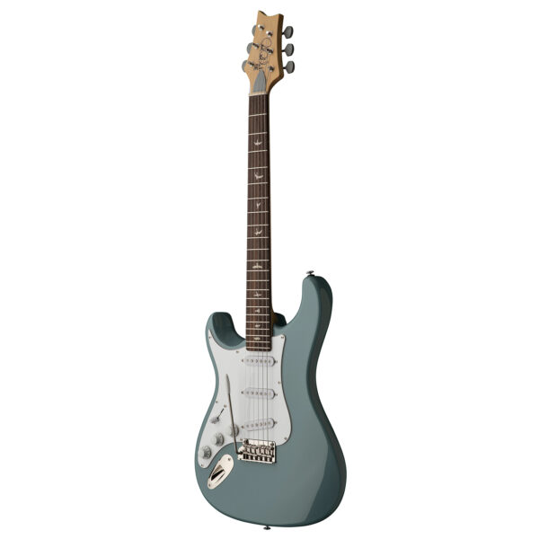 PRS SE John Mayer Silver Sky Rosewood Fingerboard Left-Handed - Stone Blue - Angle