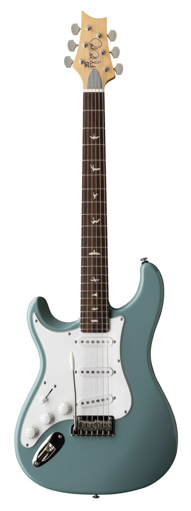 PRS SE John Mayer Silver Sky Rosewood Fingerboard Left-Handed - Stone Blue - Full