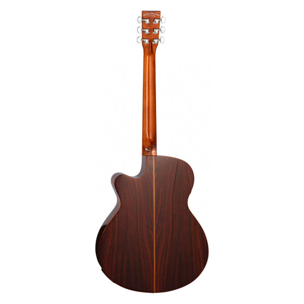 Tanglewood TRS4CE Rosewood Smart Cutaway Electro-Acoustic Guitar - Back